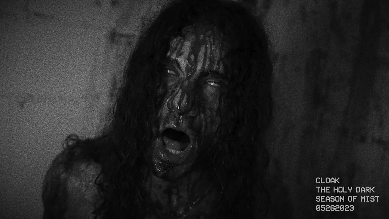 CLOAK - "The Holy Dark" (Official Music Video) 2023 background