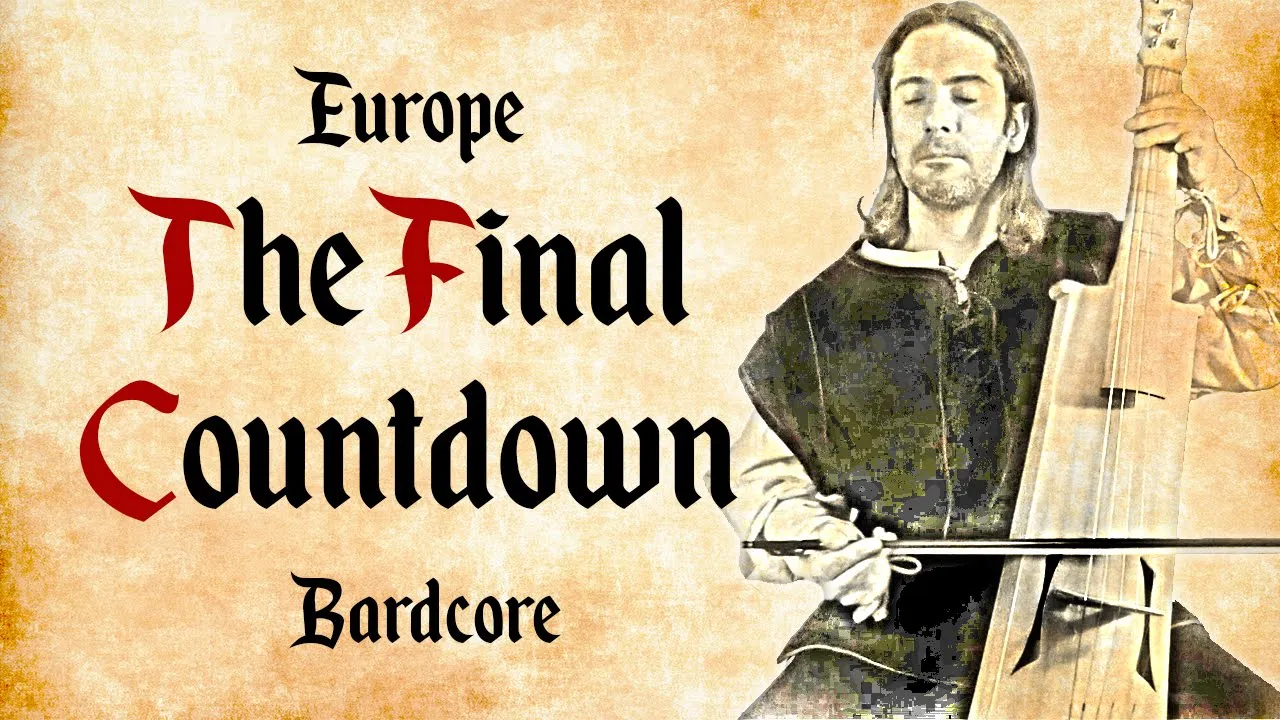 Europe - The Final Countdown - Bardcore - (Medieval Style) background