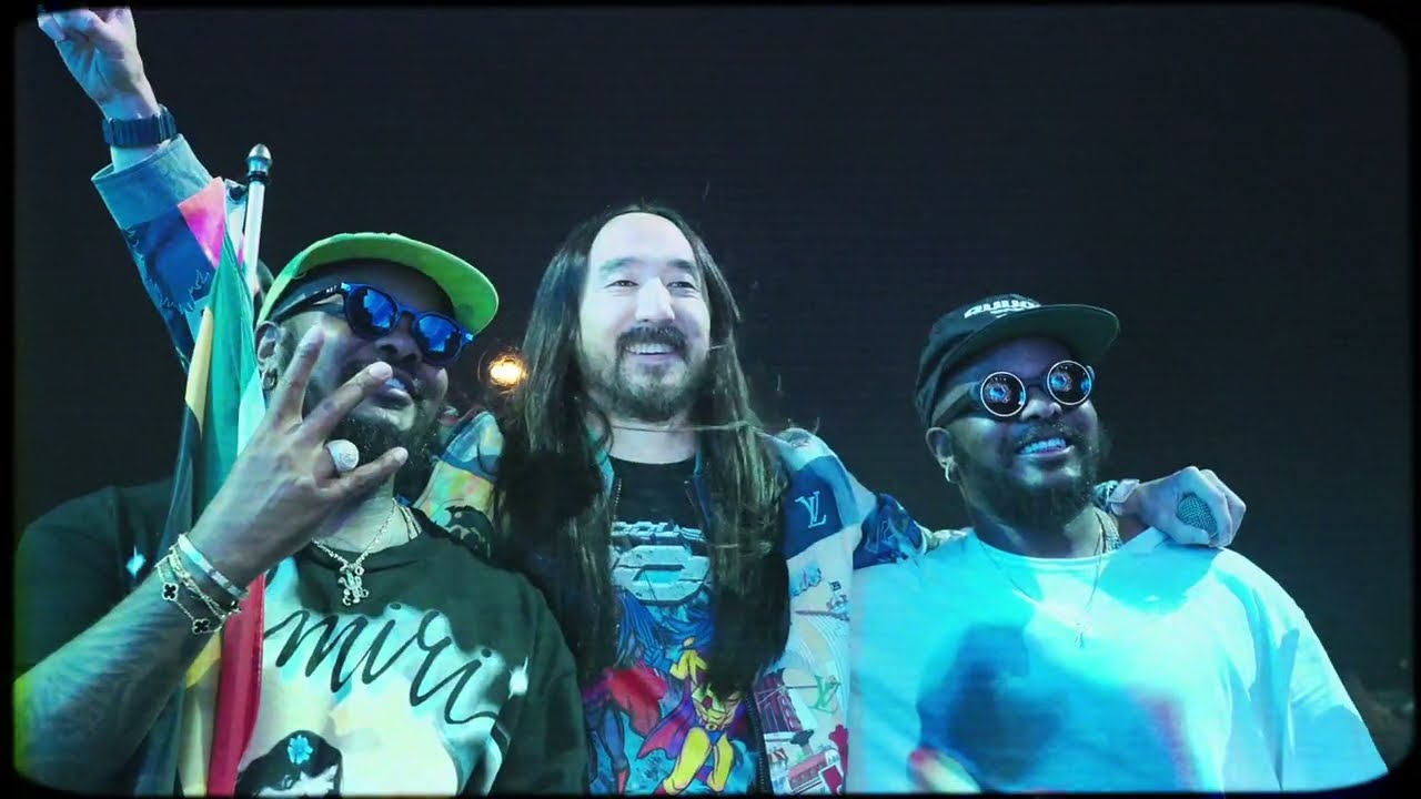 Steve Aoki & Major League Djz - Visa (Ft. Mannywellz) background