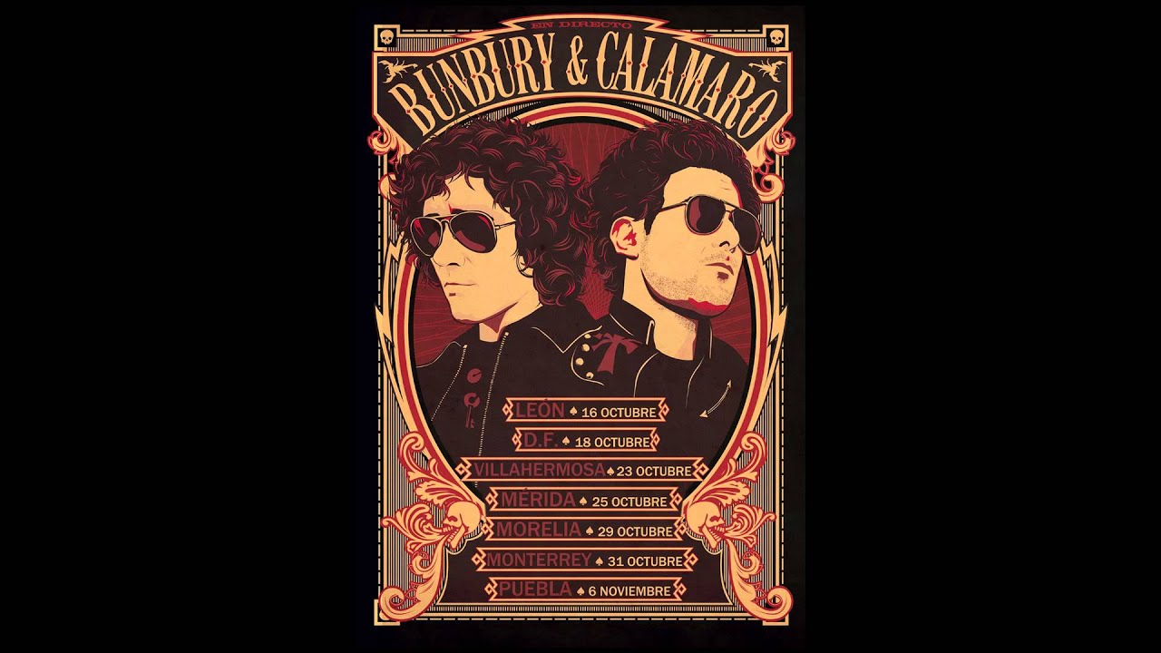 BUNBURY & CALAMARO - Apuesta por el RnR background