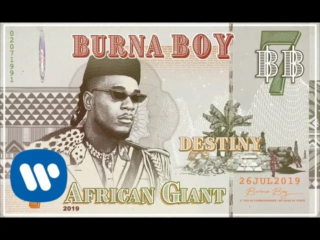 Burna Boy - Destiny (Official Audio) background