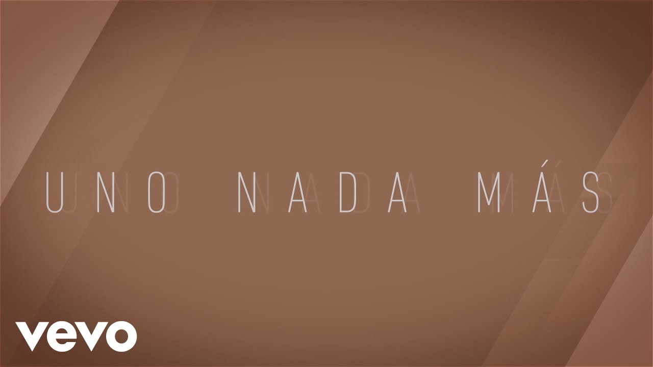 Alejandro Sanz - Uno Nada Más (Audio) background