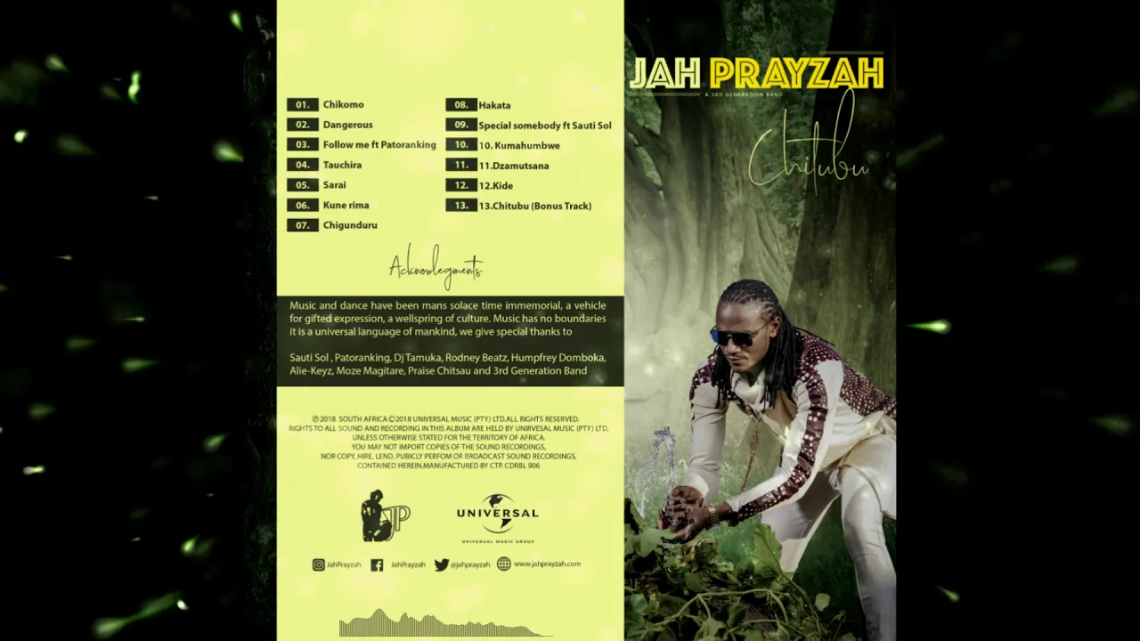 Jah Prayzah - Tauchira