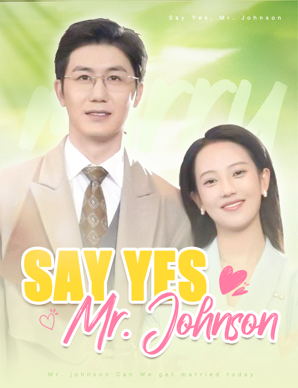 Say Yes, Mr. Johnson poster