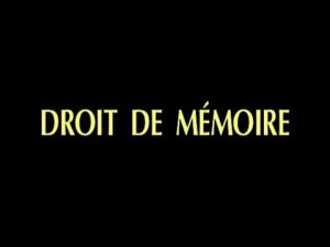 DROIT DE MEMOIRE - Burkina faso [Version française]