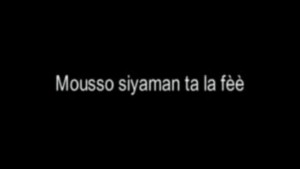 MOUSSO SIYAMAN TA LAFEE 1- VERSION MALINKE [Version française]
