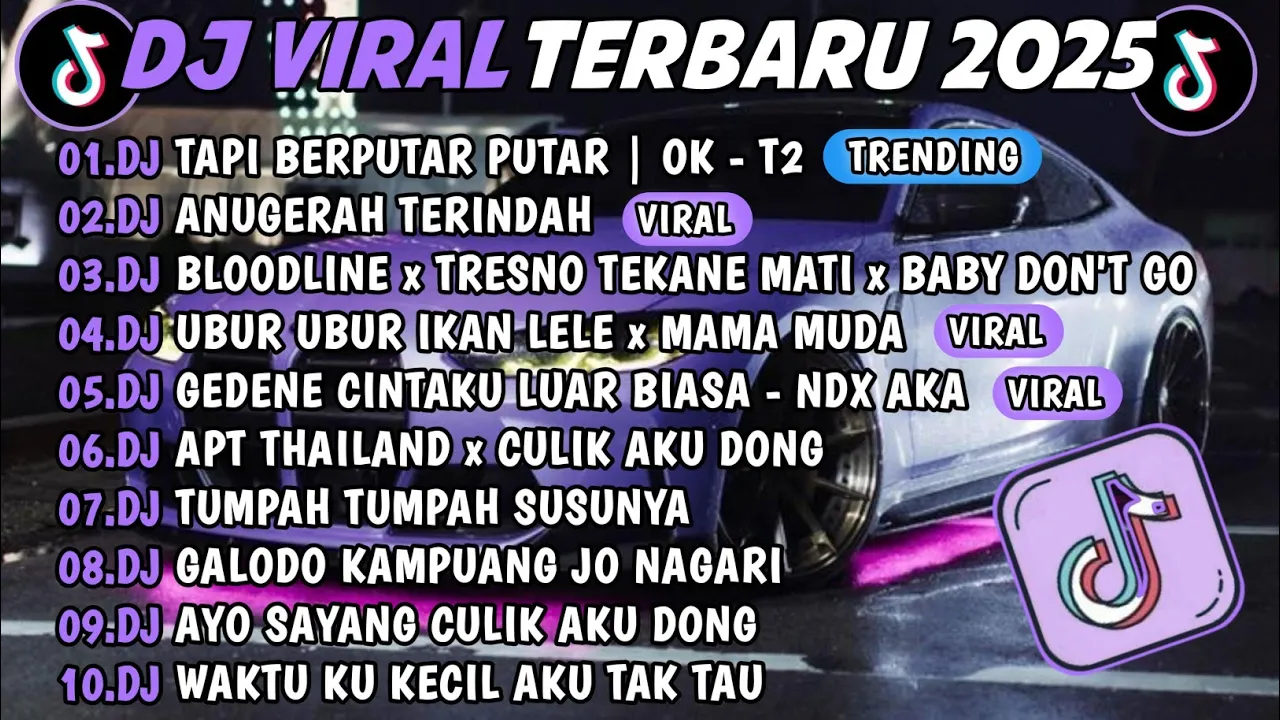 DJ TIKTOK TERBARU 2025🎵DJ TAPI BERPUTAR PUTAR || OK T2🎵DJ ANUGERAH TERINDAH FULL ALBUM 🔥