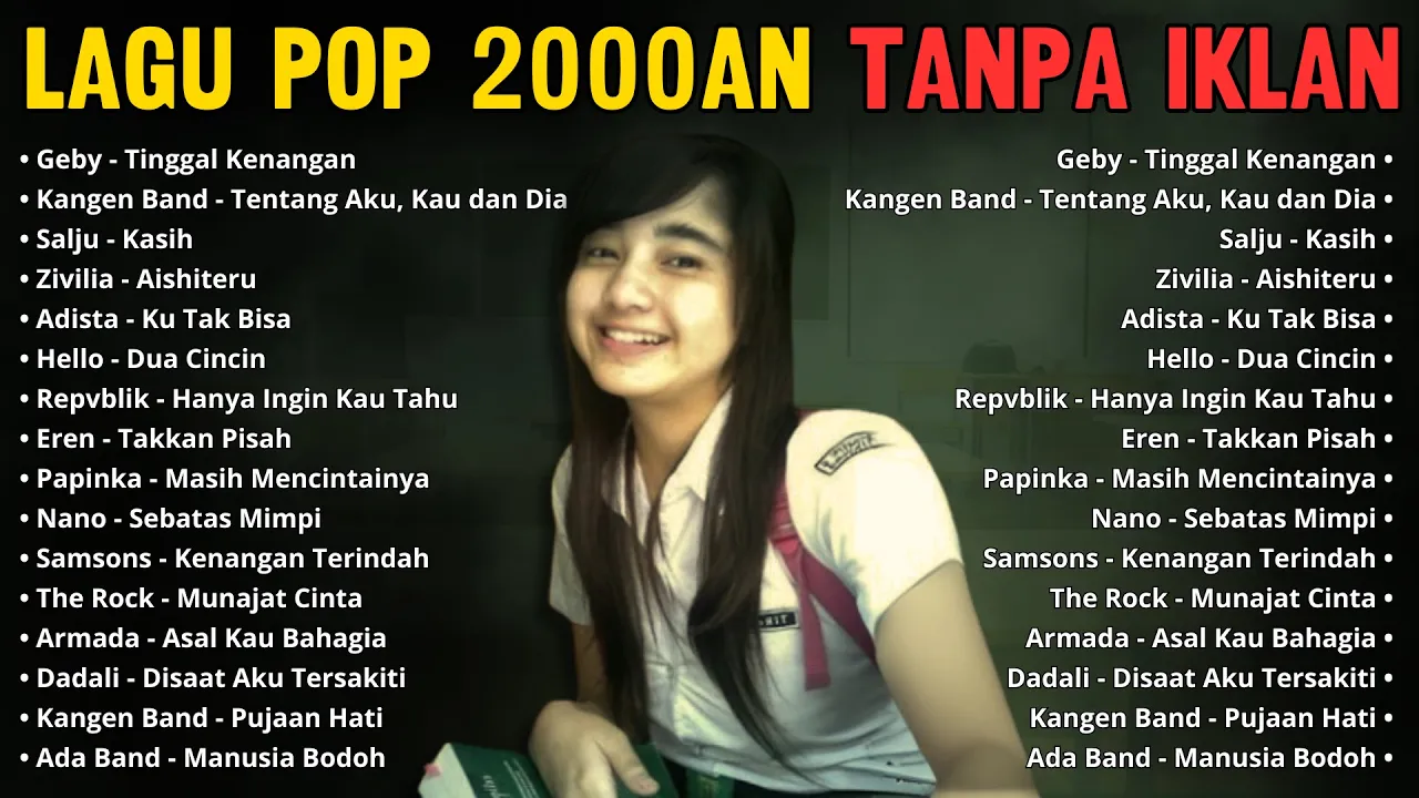 Lagu Pop 2000an Indonesia Tanpa Iklan | Playlist Lawas Nostalgia Paling Enak Didengar