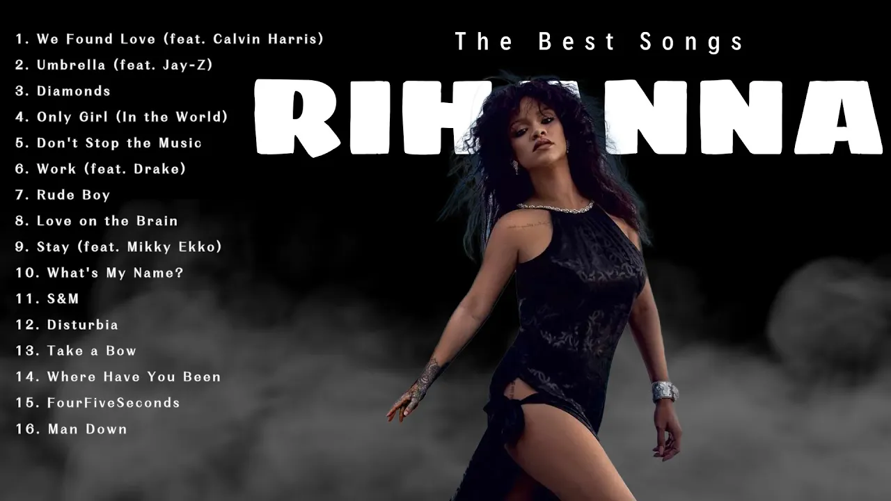 RIHANNA ~ Greatest Hits 2024 Collection ~ Top 15 Hits Playlist Of All Time