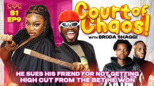 MY FRIEND WON A BET AND REFUSED TO GIVE ME A CUT | COURT OF CHAOS | S1 EP9 | ASHMUSY & BRODASHAGGI