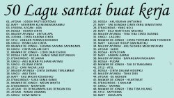 50 Lagu Santai Buat Kerja || Afgan - Jodoh Pasti Bertemu