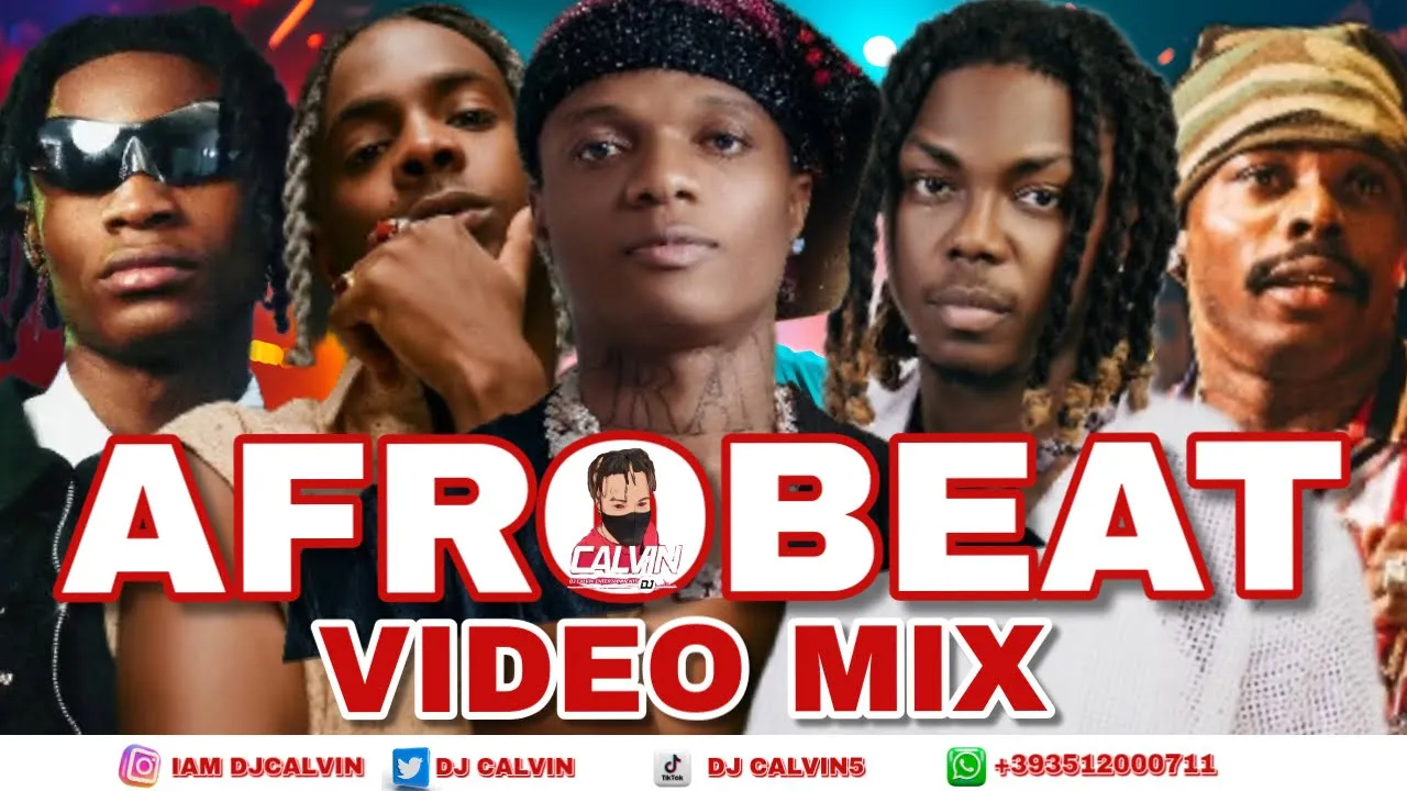 AFROBEAT VIDEO MIX 2024, 2025 | AMAPIANO VIDEO 2024 | DJ CALVIN | WIZKID,ASAKE,TEMS,DAVIDO