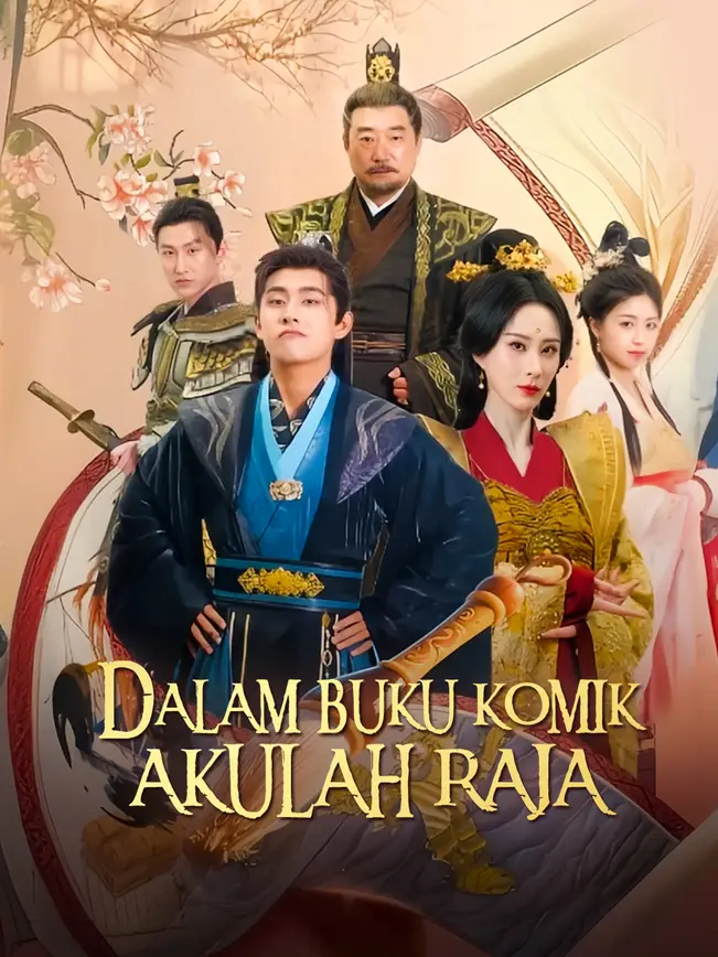 Dalam buku komik, akulah raja poster