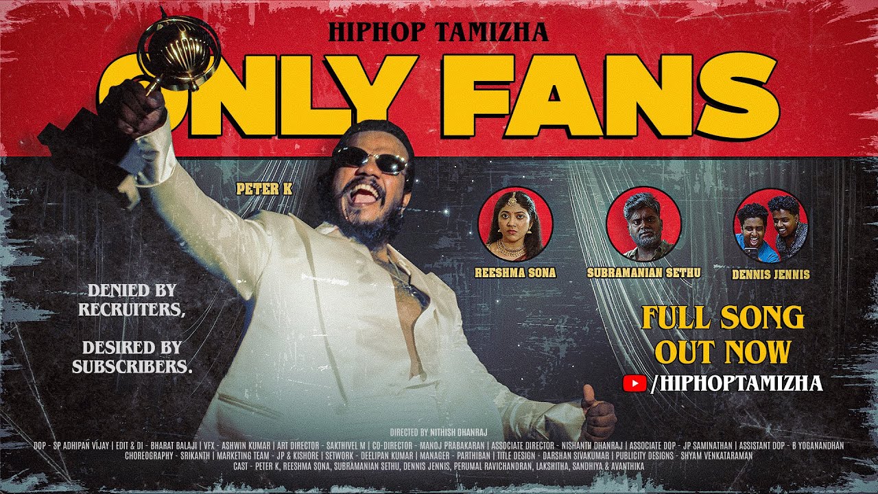 Only Fans Music Video | Hiphop Tamizha | Peter K background