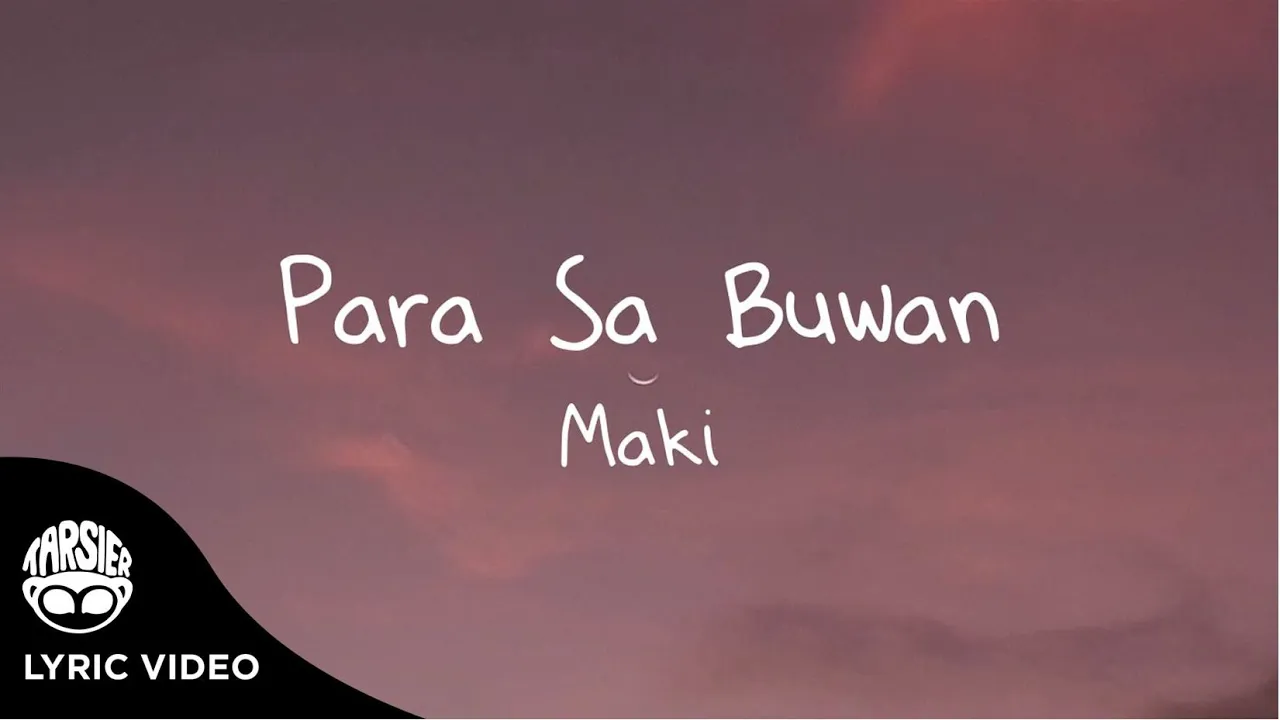 "Para Sa Buwan" - Maki (Official Lyric Video)