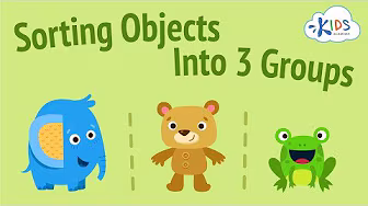 Sorting Objects for Kids background