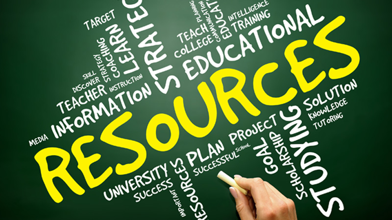Student Resources backdrop