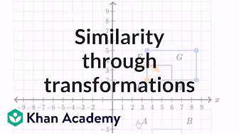 Similarity | Geometry | Khan Academy background