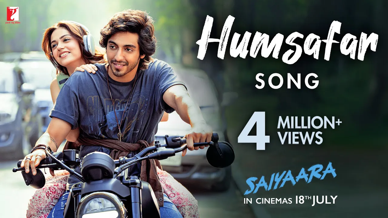 Humsafar Song | Saiyaara | Ahaan Panday | Aneet Padda| Sachet Tandon, Parampara Tandon, Irshad Kamil