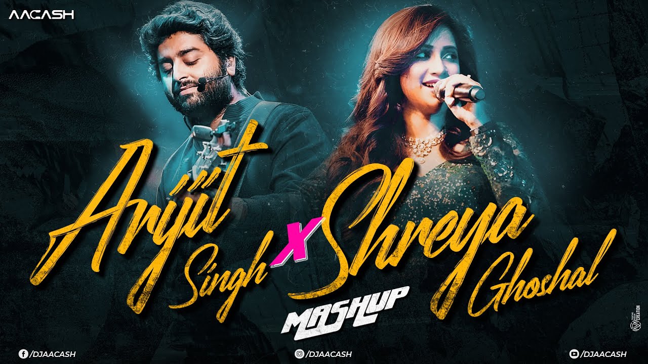 Best Arijit Singh X Shreya Ghoshal Mashup 2025 | Romantic Songs | DJ Aacash