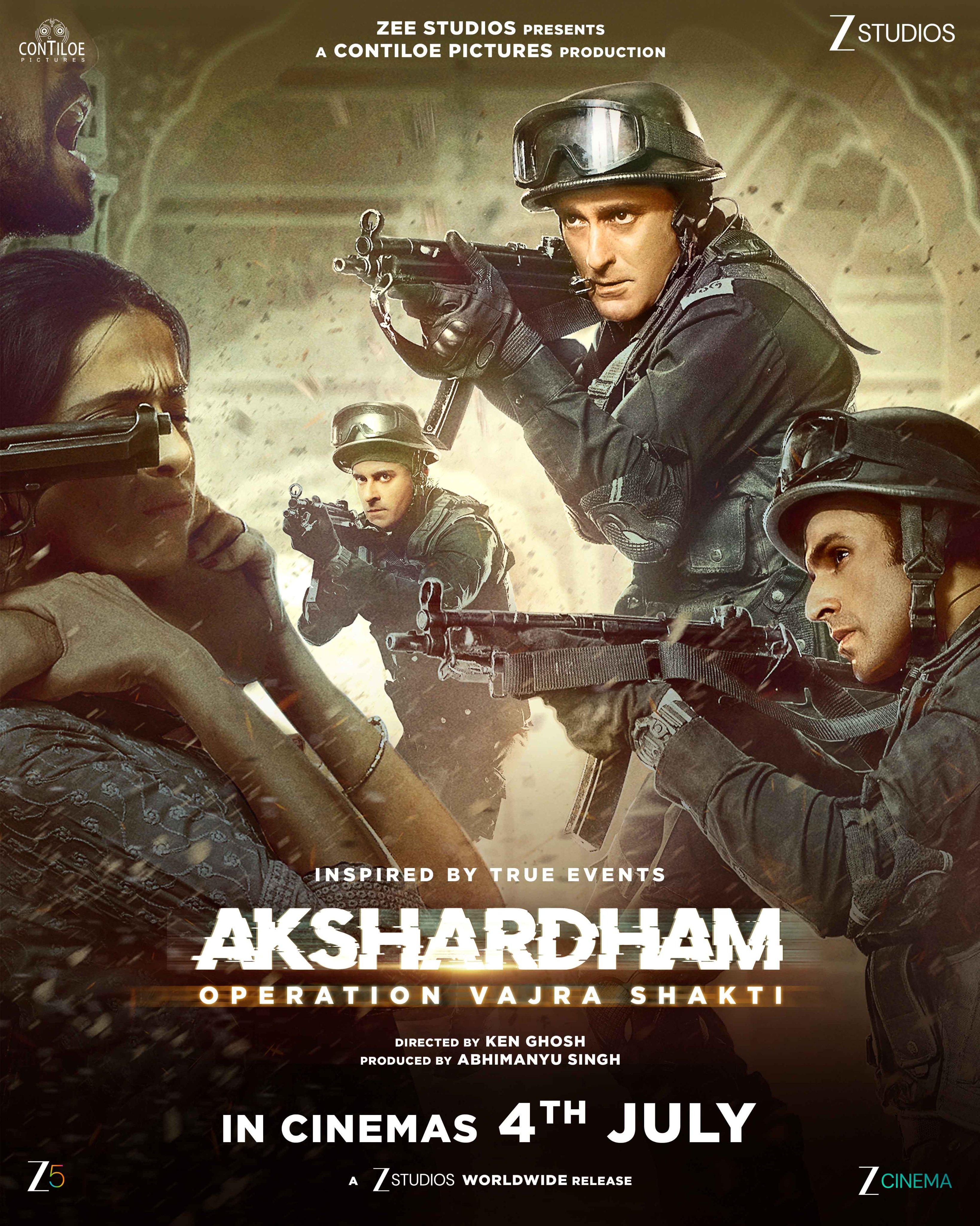 Akshardham: Operation Vajra Shakti [Hindi] poster - similar to Naam Namak Nishan [Hindi]