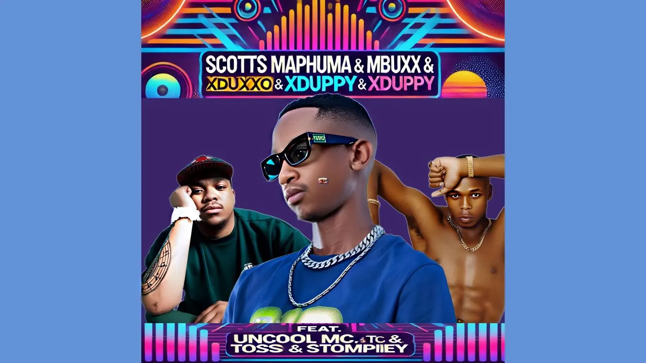 Scotts Maphuma, Mbuxx & Xduppy - Sangena (Official Audio) feat. Uncool MC, Toss, Myztro & Stompiiey poster backdrop