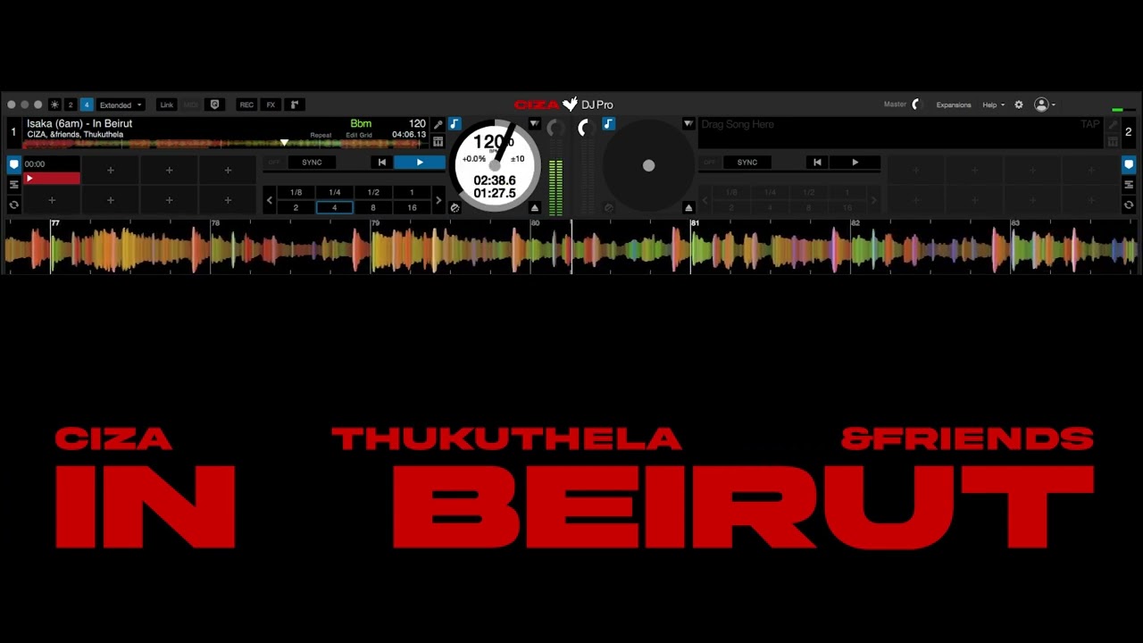 CIZA -  Isaka (6am) - In Beirut ft. &friends, Thukuthela (Official Visualizer)