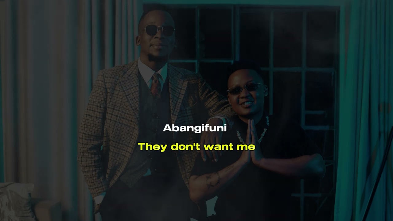 Eemoh x Romeo Makota  - Abangifuni (Official lyric video) poster backdrop