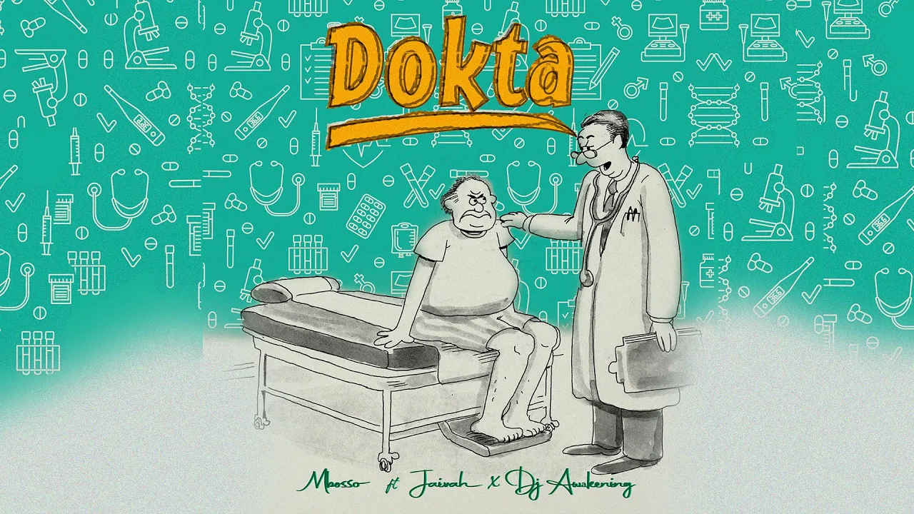 Mbosso ft Jaivah & DJ Awekening - Dokta (Official Lyric Video) background