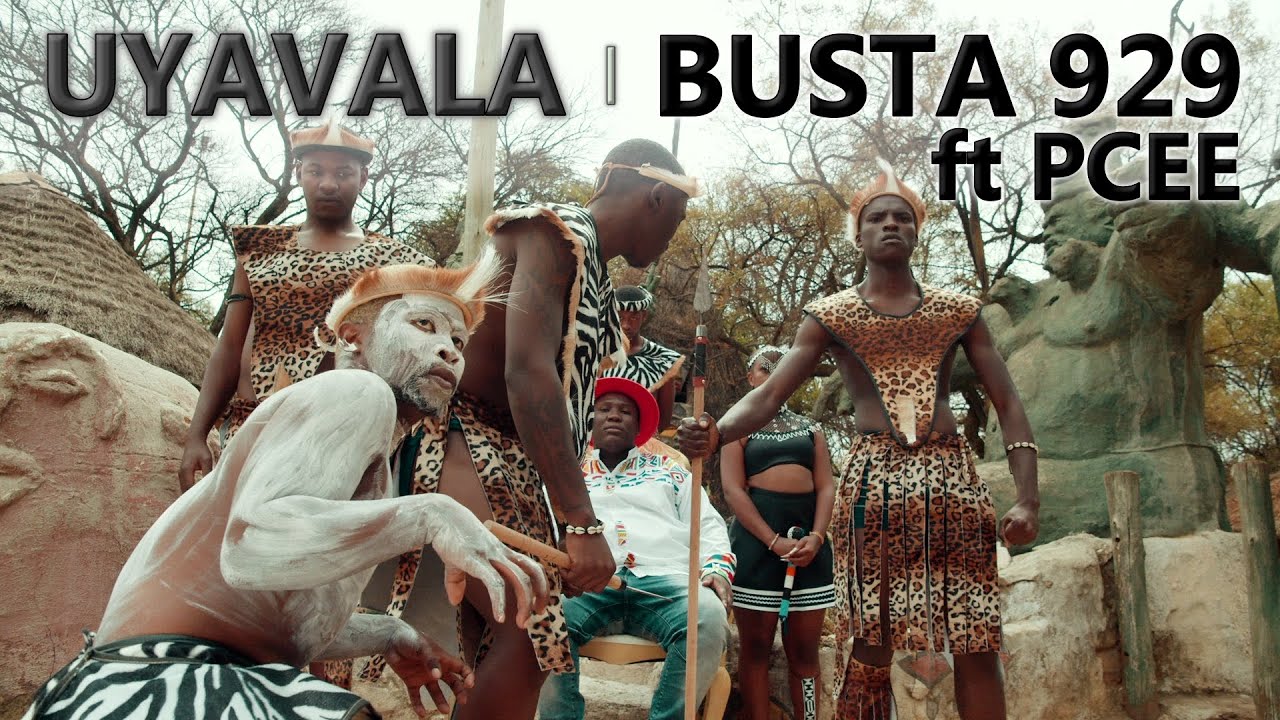 Busta 929 - Uyavala ft Pcee | Official Music Video | Amapiano background