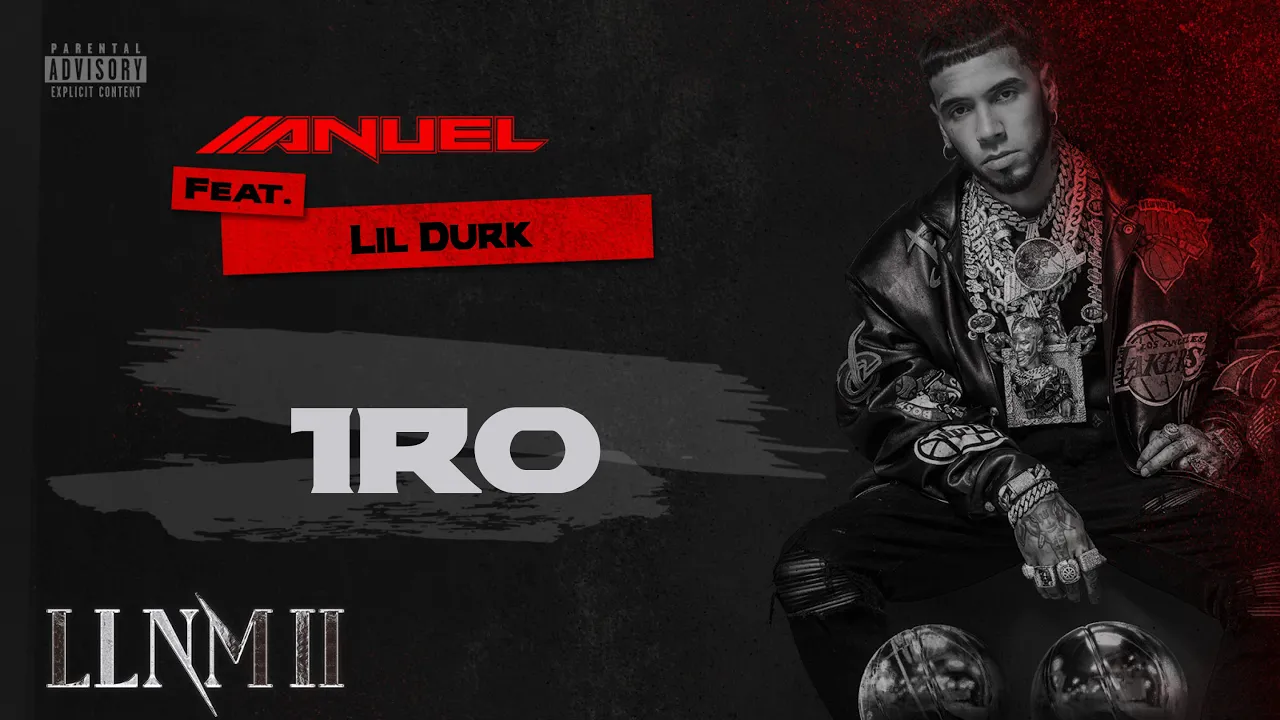 Anuel AA , Lil Durk - 1ro (Visualizer Oficial) | LLNM2 background