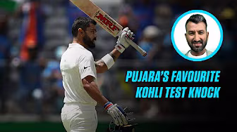 Pujara's favourite Kohli knock background