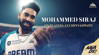 Mohammed Siraj opens up on his time at Chinnaswamy | Gujarat Titans | TATA IPL 2025