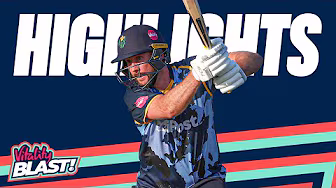 Will Smale Hits Career-Best 65 In 40 Balls ЁЯТе | Essex v Glamorgan - Highlights | Vitality Blast 2025 backdrop