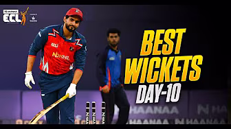 Fukra Insaan's Shocking Dismissal | Best Wickets - Day 10 | ECLT10