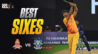 Raining Sixes FT. Akash Yadav | Best Sixes - Match 2 | ECLT10 backdrop