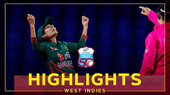 Ramharack & Nahida Akter Shine With The Ball | West Indies Women v Bangladesh | 2nd CG United ODI