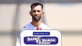 Safe Hands of the Day - #Prasidh Krishna #IPL2025 background