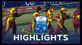 Final Over THRILLER | Leeward Islands Women v Jamaica Women | CG United Super50 background