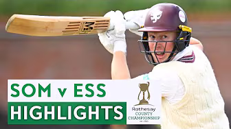 James Rew Hits 116 | Somerset v Essex | Rothesay County Championship 2025