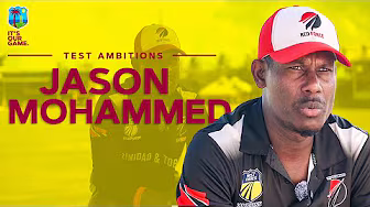 "I Want To Accomplish Playing Test Cricket" | Jason Mohammed Interview | Windies background
