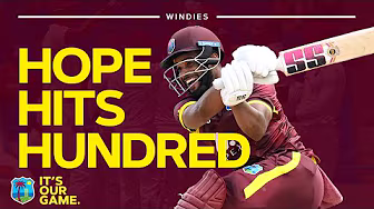 Hope Hits Unbeaten 1️⃣0️⃣9️⃣ Full Innings | England v West Indies 1st ODI 2023