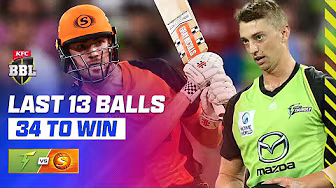 INTENSE Finish To Scorchers & Thunder Classic | #BBL08