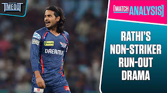 The right call was made' - #TomMoody on #DigveshRathi's run-out appeal background