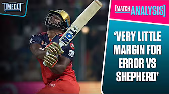 #Chawla: Very less margin for error against #RomariaShepherd
