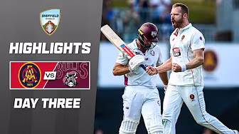 South Australia v Queensland | Sheffield Shield Final | Day 3