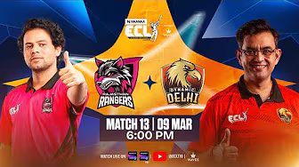 ECL Season 2 - Rajasthan Rangers vs Dynamic Delhi | Match 13 Promo
