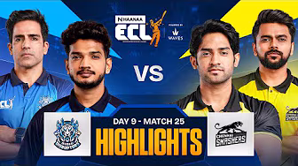 Munawar's Disruptors defeated by Ankit Nagar’s Blazing Century | Match 25 Highlights | ECLT10 background