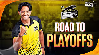 Road to final - Chennai Smashers | ECL Season 2 background