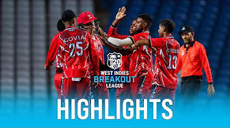 Trinidad & Tobago Legions reign over the Windwards Infernos | Highlights | WI Breakout League backdrop